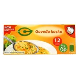 Kocka za supu C goveđa 120g slide slika