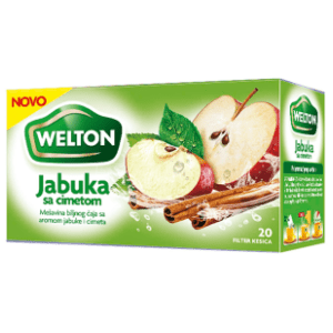 WELTON čaj jabuka cimet 44g slide slika