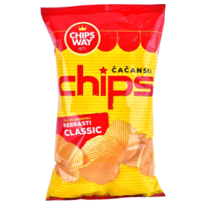CHIPS WAY rebrasti 230g slide slika