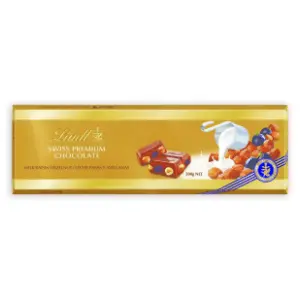 Čokolada LINDT premium lešnik 300g slide slika
