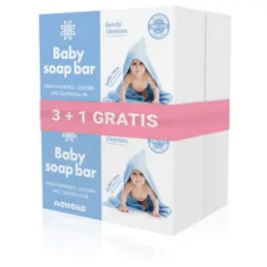 Sapun NEVENA Baby plavi 78g 3+1 gratis slide slika
