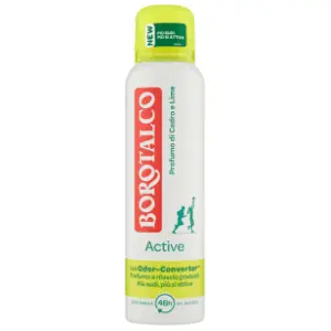 Dezodorans BOROTALCO active citrus lime 150ml slide slika