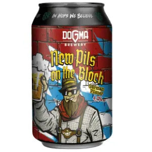 Pivo DOGMA New pils 330ml slide slika