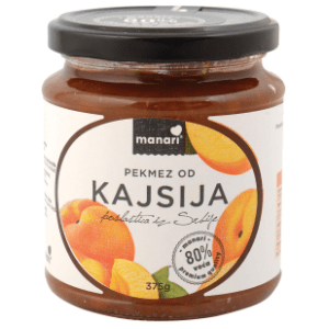 MANARI džem kajsija 375g slide slika