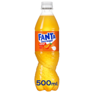 FANTA pomorandža zero 500ml slide slika