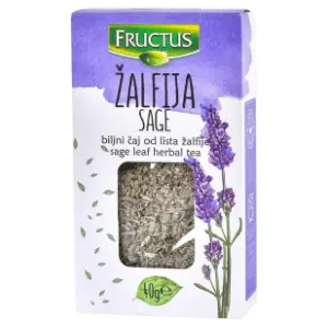 FRUCTUS čaj od žalfije 40g slide slika