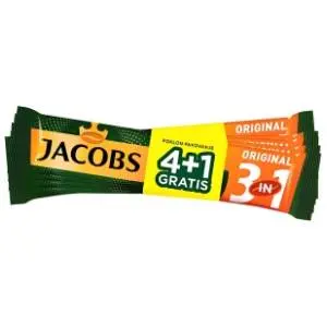 Instant kafa JACOBS 3u1 15,2g 4+1 gratis slide slika