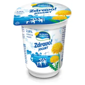 Zdravo jogurt 2,8%mm MLEKARA SUBOTICA 180g slide slika