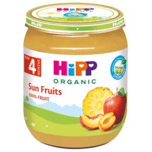HIPP Organic kašica voćni desert 125g slide slika