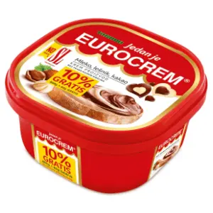 Eurocrem TAKOVO 800g + 10% gratis slide slika