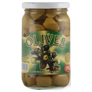 ITG Elite zelene masline bez koštice 370g slide slika