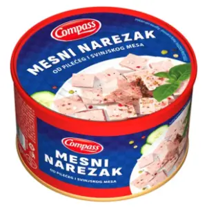 Mesni narezak COMPASS 400g slide slika