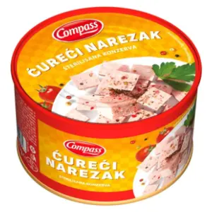 Ćureći narezak COMPASS 400g slide slika
