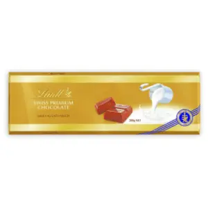 Mlečna čokolada LINDT premium milk 300g slide slika