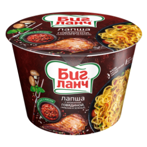 Nudle BIG LUNCH govedina 90g slide slika