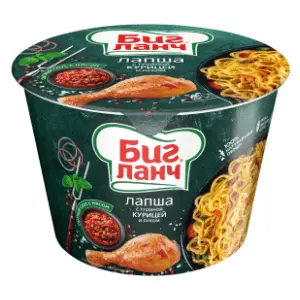 Nudle BIG LUNCH piletina 90g slide slika