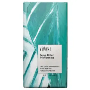 VIVANI organska crna čokolada pepermint 100g slide slika