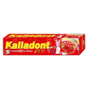 Pasta KALLADONT junior jagoda 55g slide slika