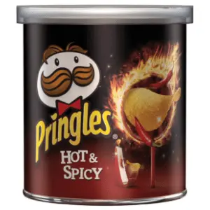 PRINGLES čips hot & spicy 40g slide slika