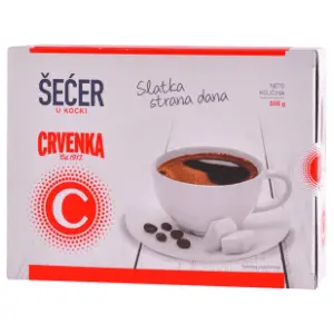 Šećer CRVENKA kocka 500g slide slika
