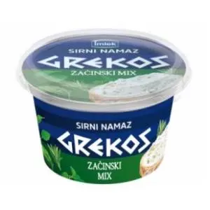 Sirni namaz GREKOS začinski mix 200g slide slika