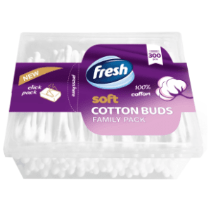 Štapići za uši FRESH cotton buds 300kom slide slika