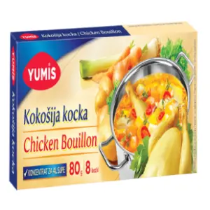 Kocka za supu YUMIS kokošija 80g slide slika