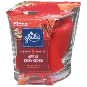 Sveća GLADE apple cosy cider 129g slide slika