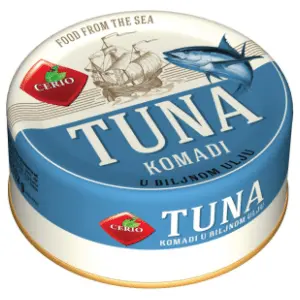 Tunjevina CERIO komadi u ulju 160g slide slika