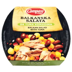 Tunjevina COMPASS balkanska salata 160g slide slika
