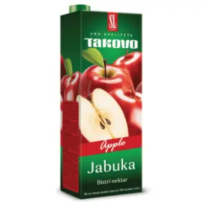 Voćni sok TAKOVO bistra jabuka 1,5l slide slika
