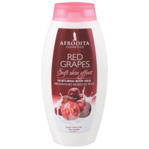 Mleko za telo AFRODITA Red grapes 250ml slide slika