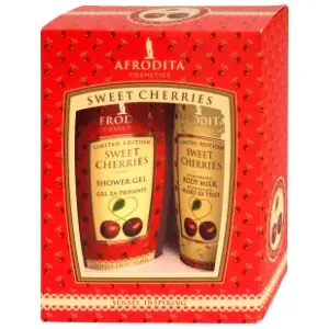 AFRODITA set Sweet Cherries (gel i mleko) slide slika