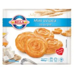 BELLA mini uvijače sa sirom 480g slide slika