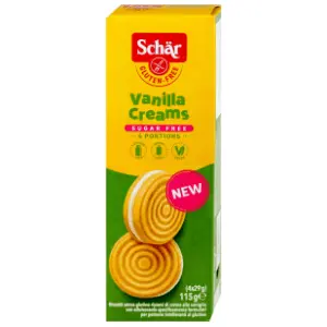 Bezglutenski keks vanila bez šećera SCHAR 115g slide slika