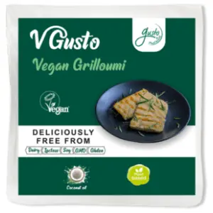 Biljni sir V GUSTO grilloumi vegan 200g slide slika