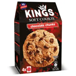 Biskvit KINGS soft cookie čokolada 160g slide slika