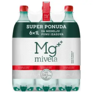 Blago gazirana voda MG MIVELA 6x1l slide slika