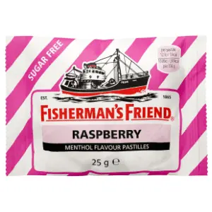 Bombone FISHERMAN'S FRIEND malina 25g slide slika