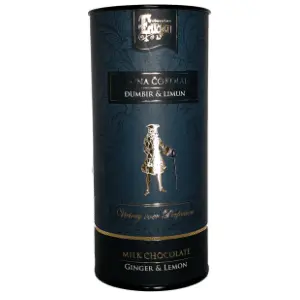 Crna čokolada EUGEN mini choco tube ginger & lemon 100g slide slika