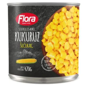 Kukuruz šećerac FLORA 420g slide slika