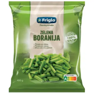 FRIGLO zelena boranija 400g slide slika