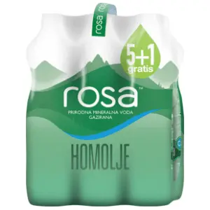 Gazirana voda ROSA 1,5l 5+1 gratis slide slika