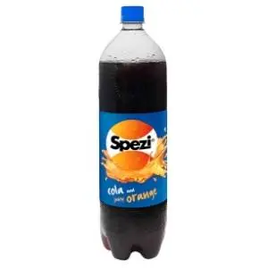 Gazirani sok SPEZI cola&orange 1,25l slide slika