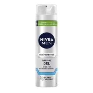 Gel za brijanje NIVEA Men silver protect 200ml slide slika