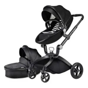 hot-mom-kolica-za-bebe-2-u-1-black