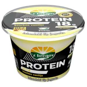 Jogurt skyr Z'BREGOV protein burbon vanila 200g slide slika