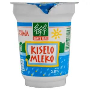 Zapis Tare Kiselo mleko 2,8%mm 180g