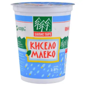Zapis Tare Kiselo mleko 2,8%mm 380g