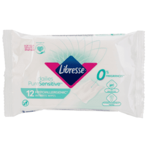 LIBRESSE Pure sensitive intimne maramice 12kom slide slika